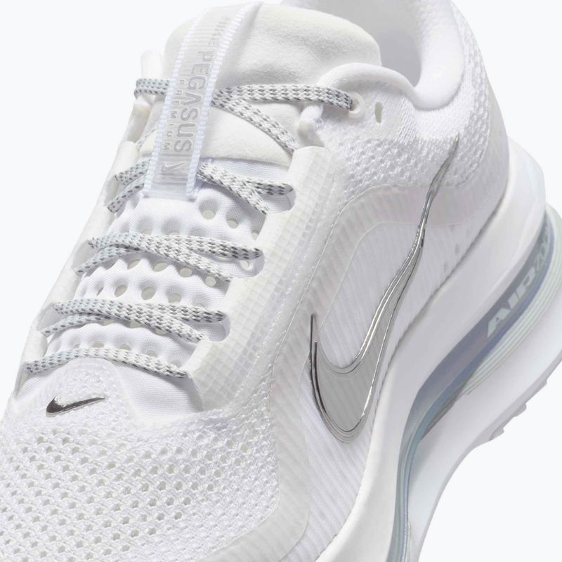 Încălțăminte de alergare pentru femei Nike Pegasus Premium white/metallic silver/metallic silver 12