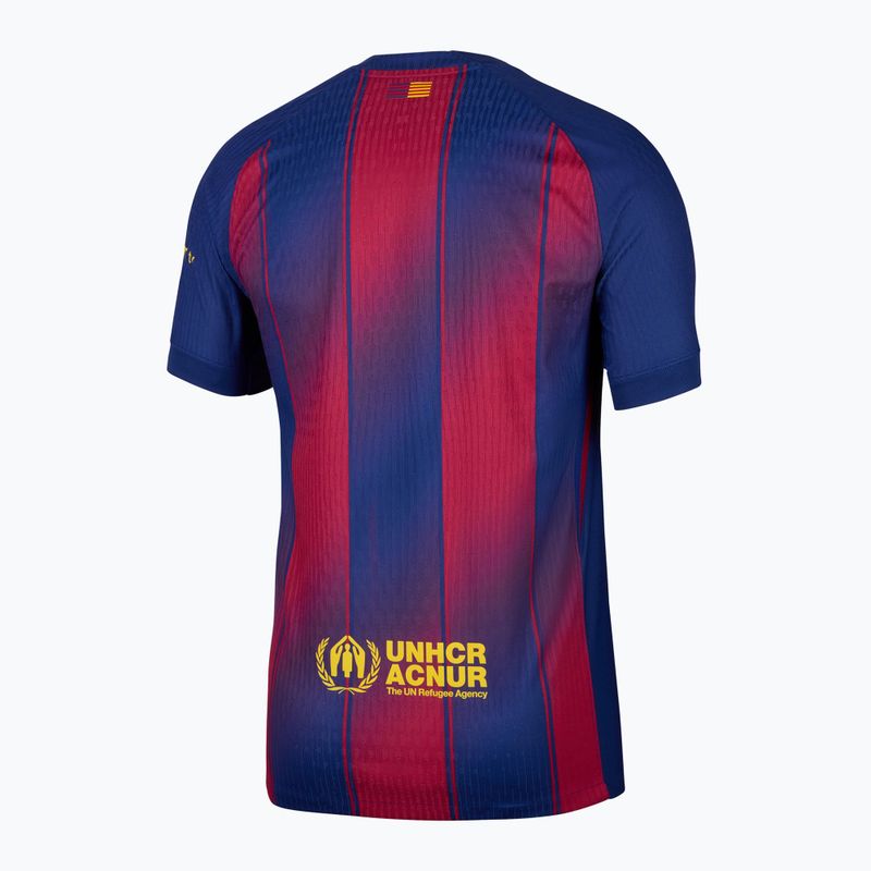 Tricou de fotbal pentru bărbați Nike FC Barcelona 2025/26 Match Home deep royal blue/midwest gold 9