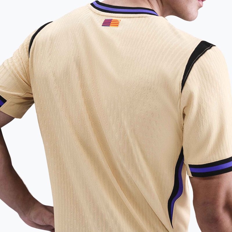 Tricou de fotbal pentru bărbați Nike FC Barcelona 2025/26 Match Away team gold/team gold/persian violet/black 5