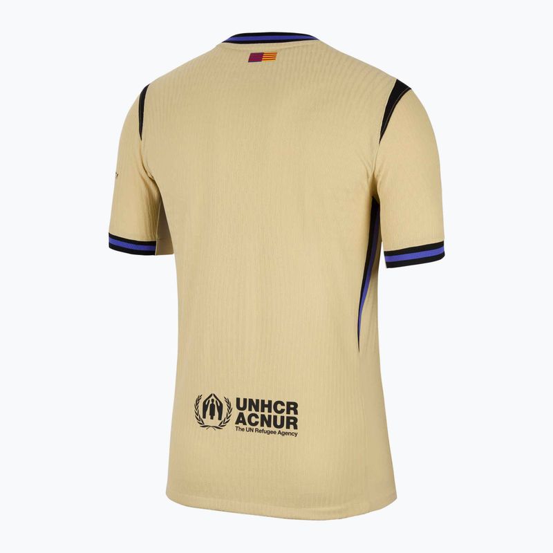 Tricou de fotbal pentru bărbați Nike FC Barcelona 2025/26 Match Away team gold/team gold/persian violet/black 7