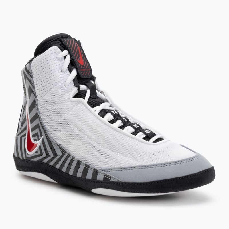 Încălțăminte de lupte Nike Inflict 4 SE white/university red/wolf grey/anthracite