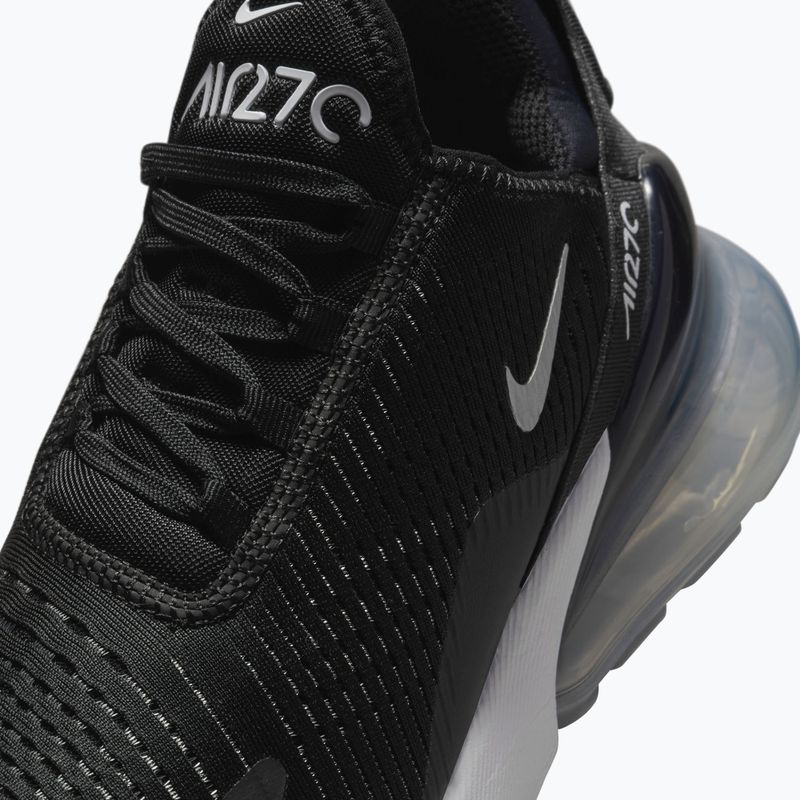 Încălțăminte pentru femei Nike Air Max 270 black/white/metallic silver 8