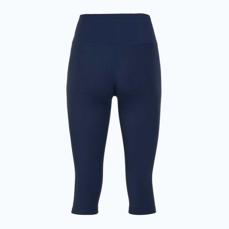 Colanți pentru femei Nike One High Waisted Capri midnight navy/white 9