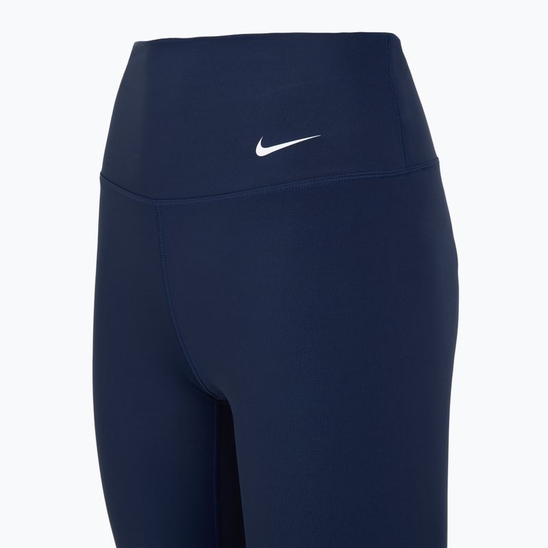 Colanți pentru femei Nike One High Waisted Capri midnight navy/white 10