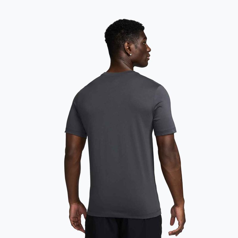 Tricou de antrenament pentru bărbați Nike Training anthracite 2