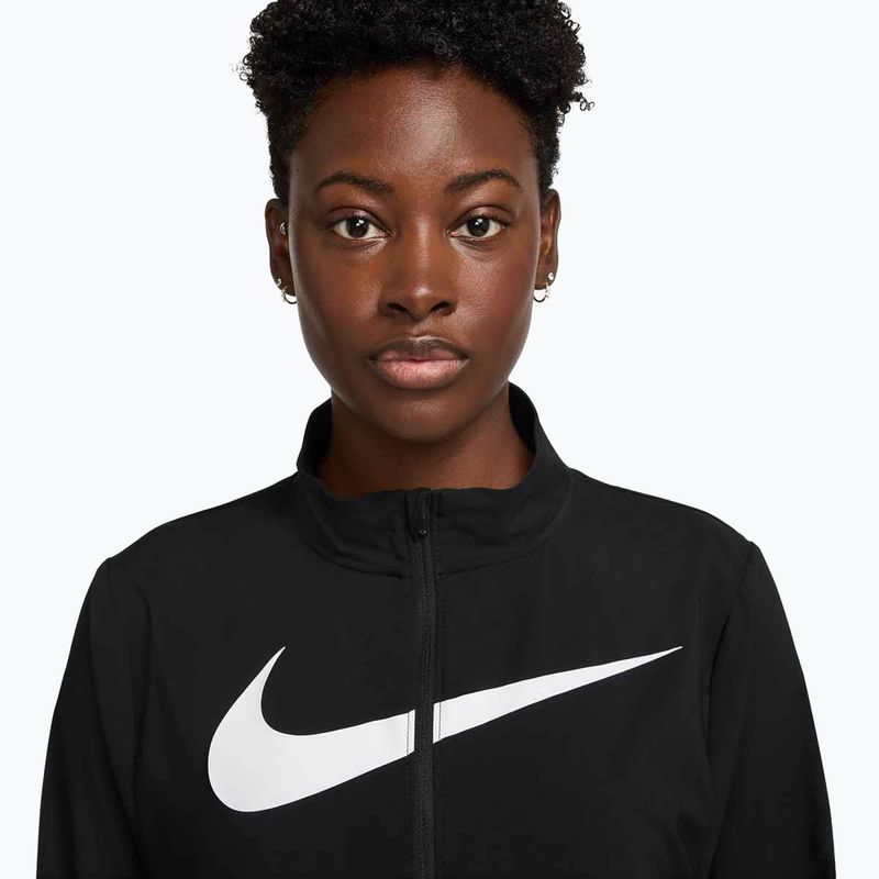 Geacă de alergare pentru femei Nike Tempo Swoosh Run black/white 3