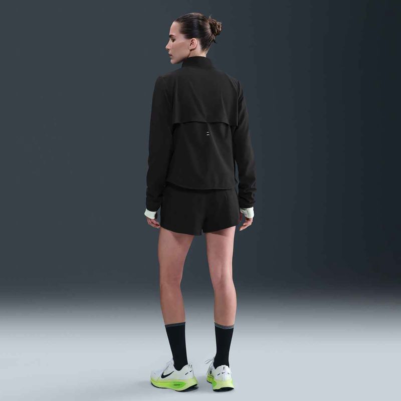 Geacă de alergare pentru femei Nike Tempo Swoosh Run black/white 6