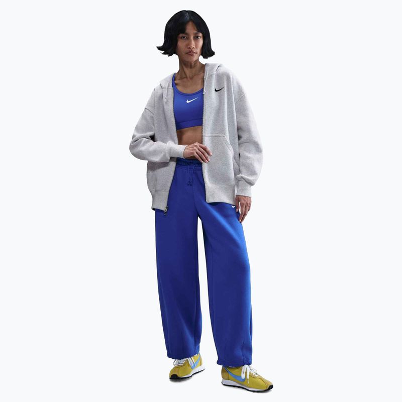 Bluză pentru femei Nike Sportswear Phoenix Fleece birch heather/black 2