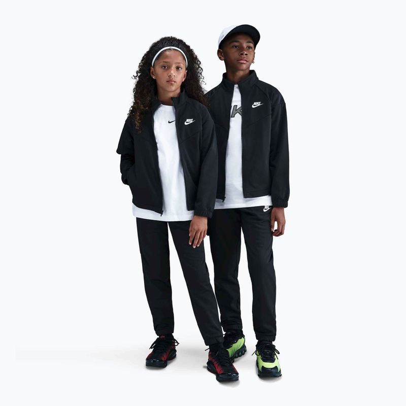 Trening pentru copii Nike Sportswear black/black/white 8