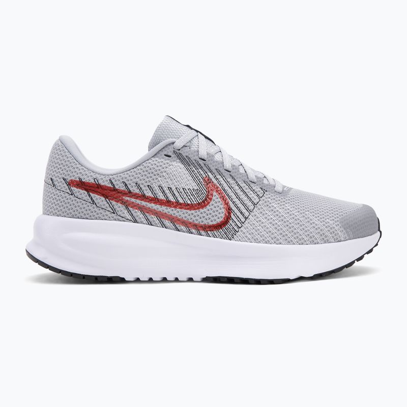 Încălțăminte de alergare pentru bărbați Nike Run Defy wolf grey / bright crimson / black / white 2