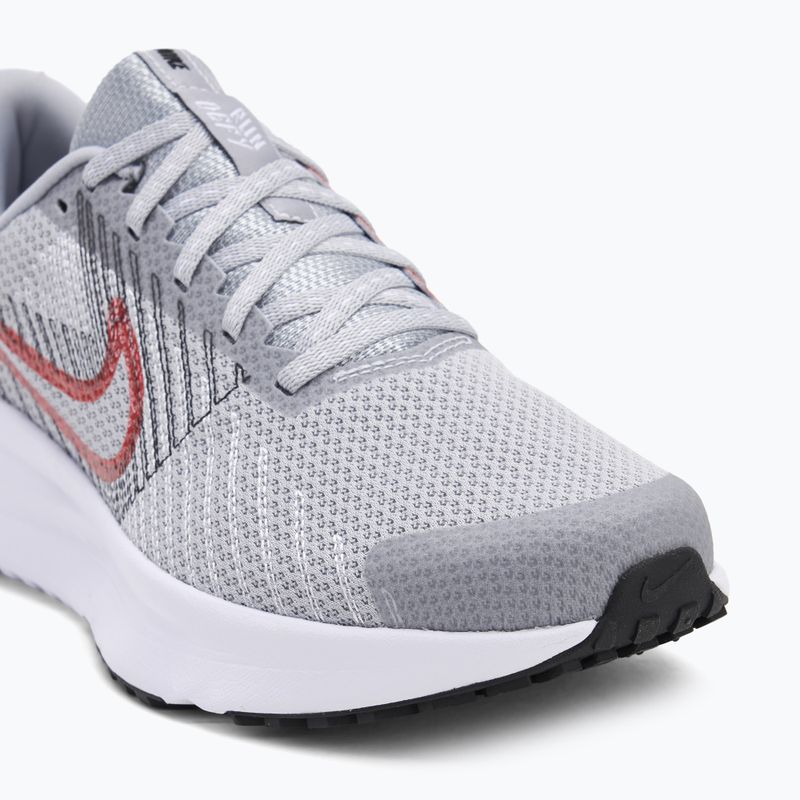 Încălțăminte de alergare pentru bărbați Nike Run Defy wolf grey / bright crimson / black / white 7