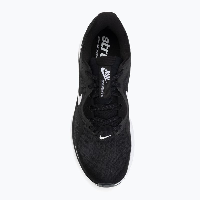 Încălțăminte de alergare bărbați Nike Structure 26 black/cool grey/metallic silver/white 5