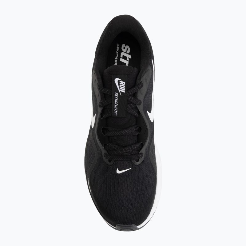 Încălțăminte de alergare pentru bărbați Nike Structure 26 Wide black/wolf grey/metallic silver/white 5