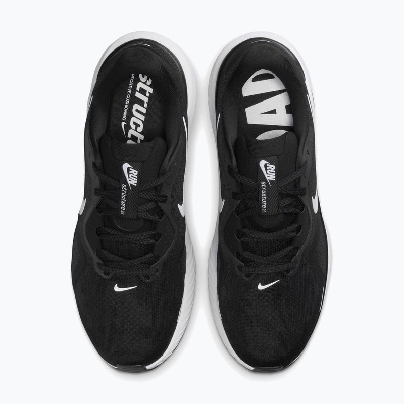 Încălțăminte de alergare pentru bărbați Nike Structure 26 Wide black/wolf grey/metallic silver/white 4