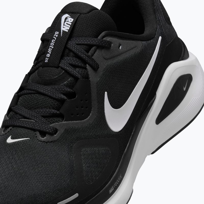 Încălțăminte de alergare pentru bărbați Nike Structure 26 Wide black/wolf grey/metallic silver/white 5
