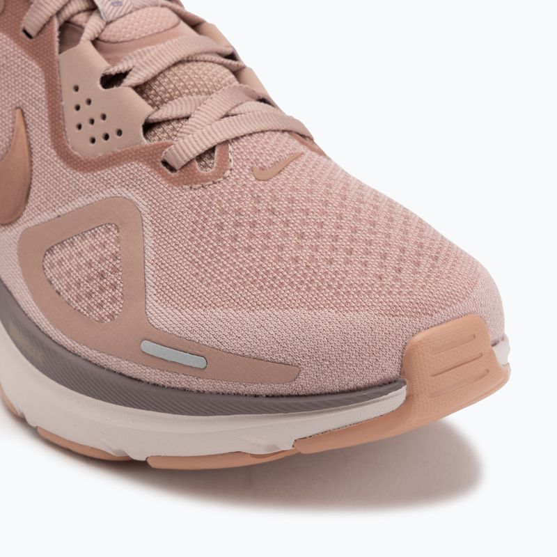 Încălțăminte de alergare pentru femei Nike Structure 26 particle pink/taupe grey/silt red/metal rose gold 7