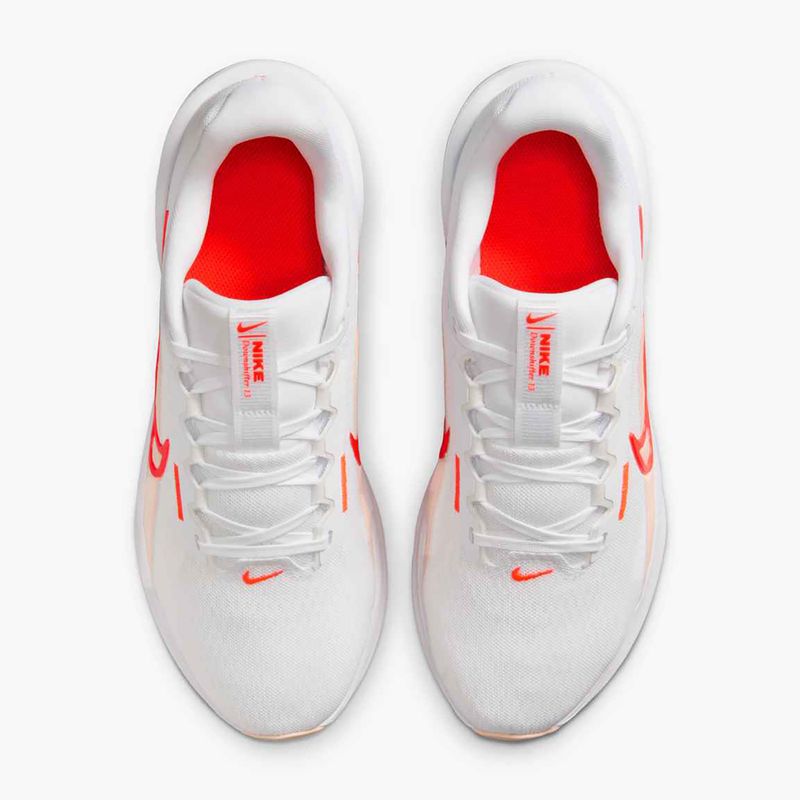 Încălțăminte de alergare pentru femei Nike Downshifter 13 astronomy white / bright crimson / washed coral 14