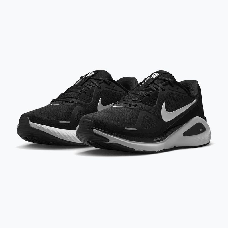 Încălțăminte de alergare pentru femei Nike Structure 26 black/cool grey/metallic silver/white 10
