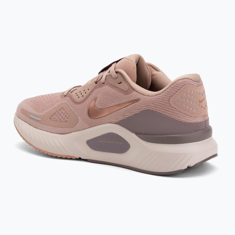Încălțăminte de alergare pentru femei Nike Structure 26 particle pink/taupe grey/silt red/metal rose gold 3