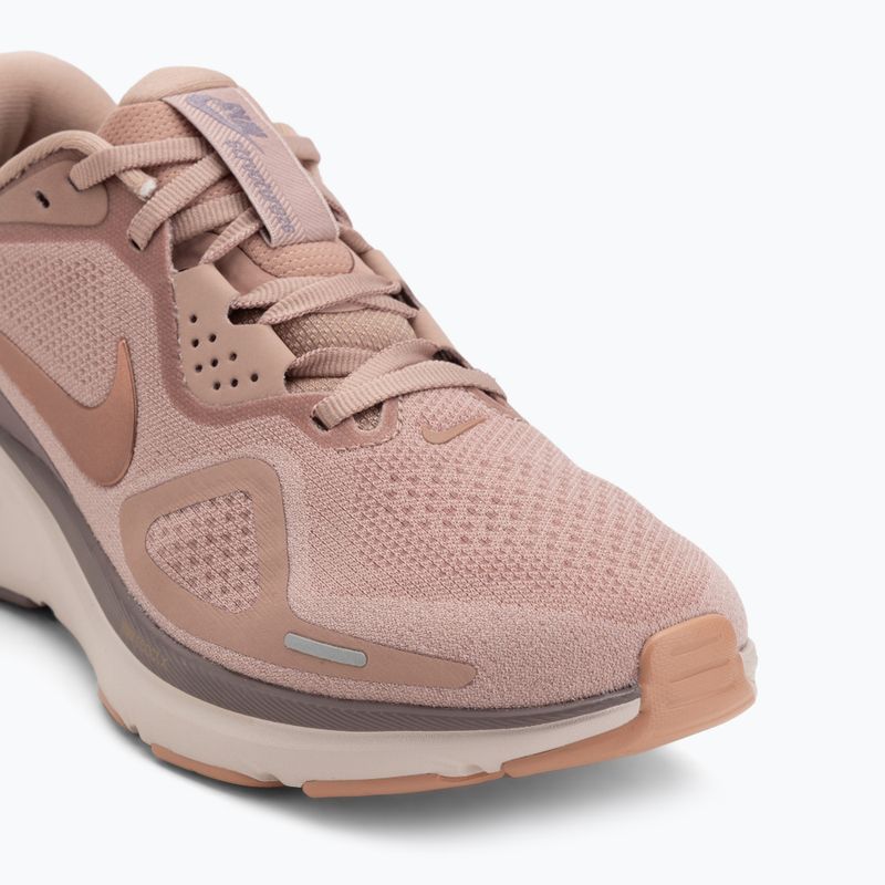 Încălțăminte de alergare pentru femei Nike Structure 26 particle pink/taupe grey/silt red/metal rose gold 7