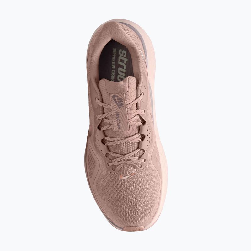 Încălțăminte de alergare pentru femei Nike Structure 26 particle pink/taupe grey/silt red/metal rose gold 6