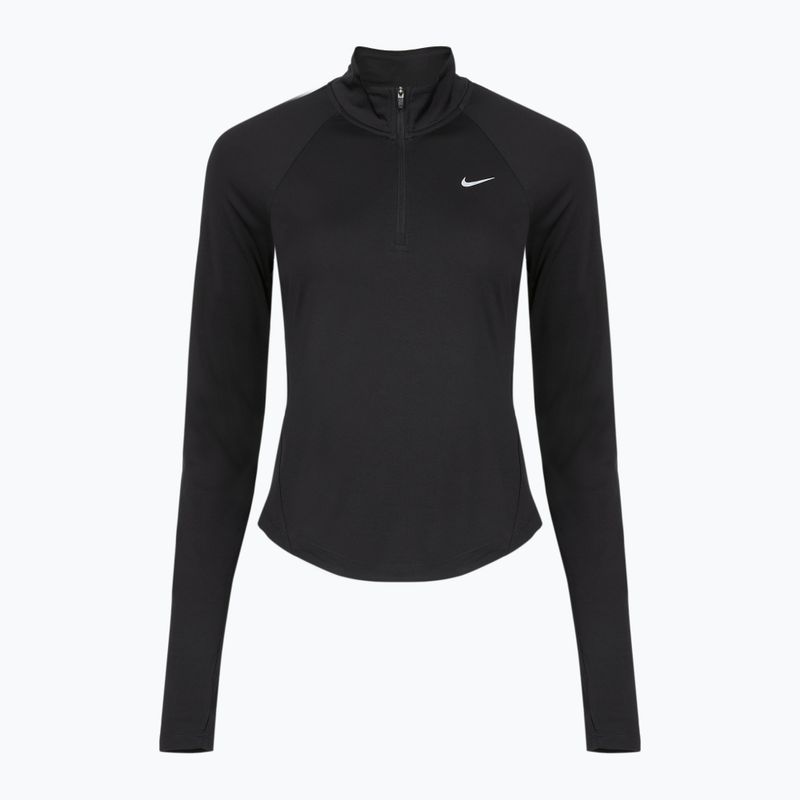 Bluză de alergare pentru femei Nike Tempo Dri-Fit 1 / 4 Zip black 6