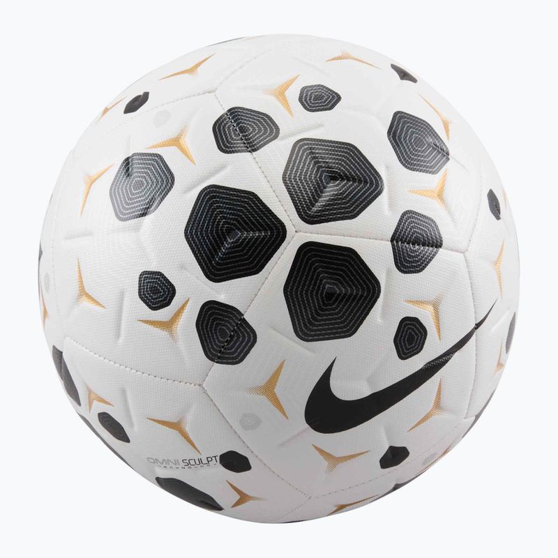 Minge de fotbal Nike Academy white/black/black mărimea 5 2
