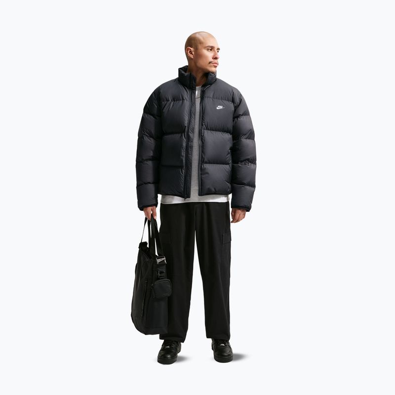 Geacă cu puf pentru bărbați Nike Sportswear Club black/white 2
