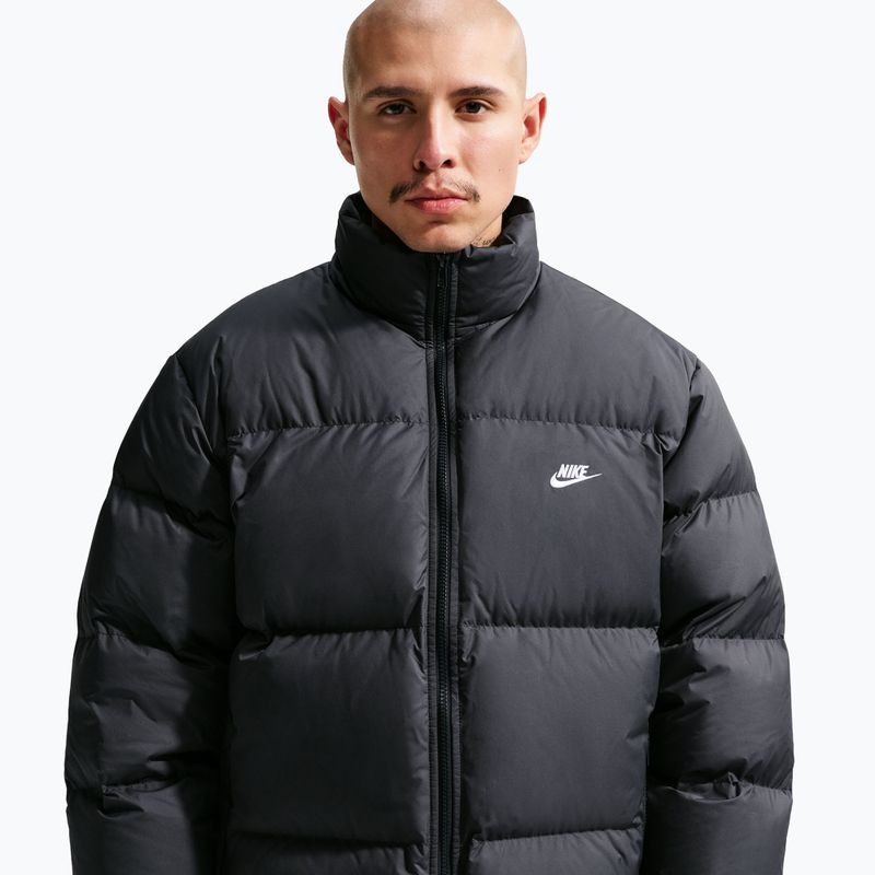 Geacă cu puf pentru bărbați Nike Sportswear Club black/white 4