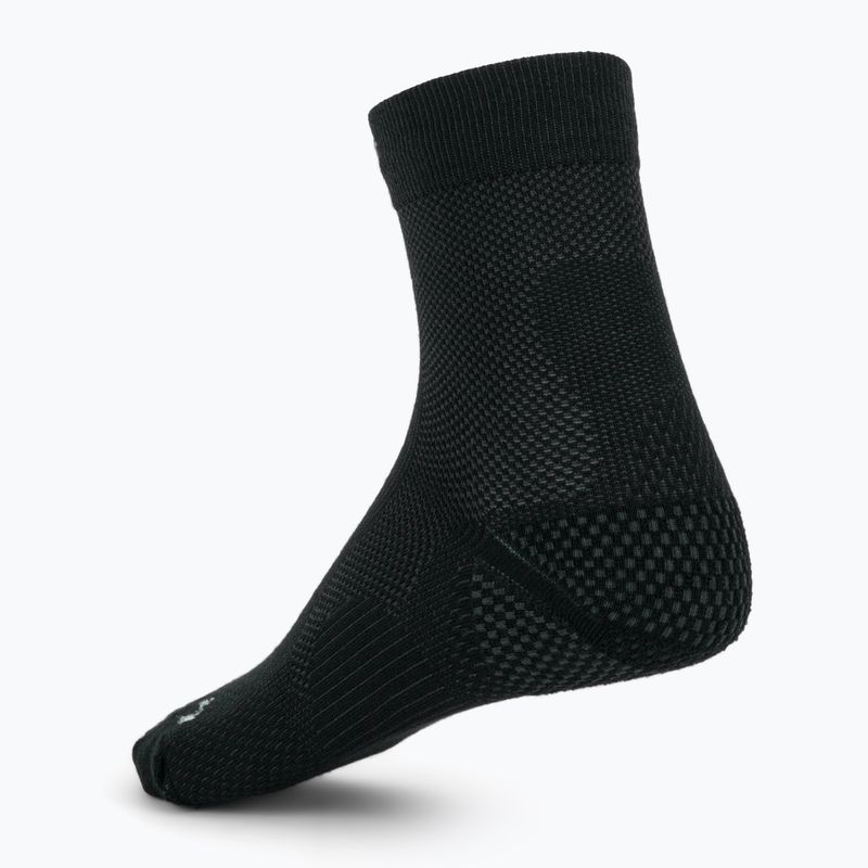 Șosete Nike Running Lightweight Micro Crew black/pure platinum/smoke grey 2