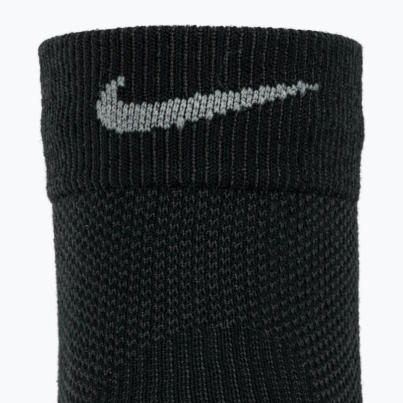 Șosete Nike Running Lightweight Micro Crew black/pure platinum/smoke grey 3