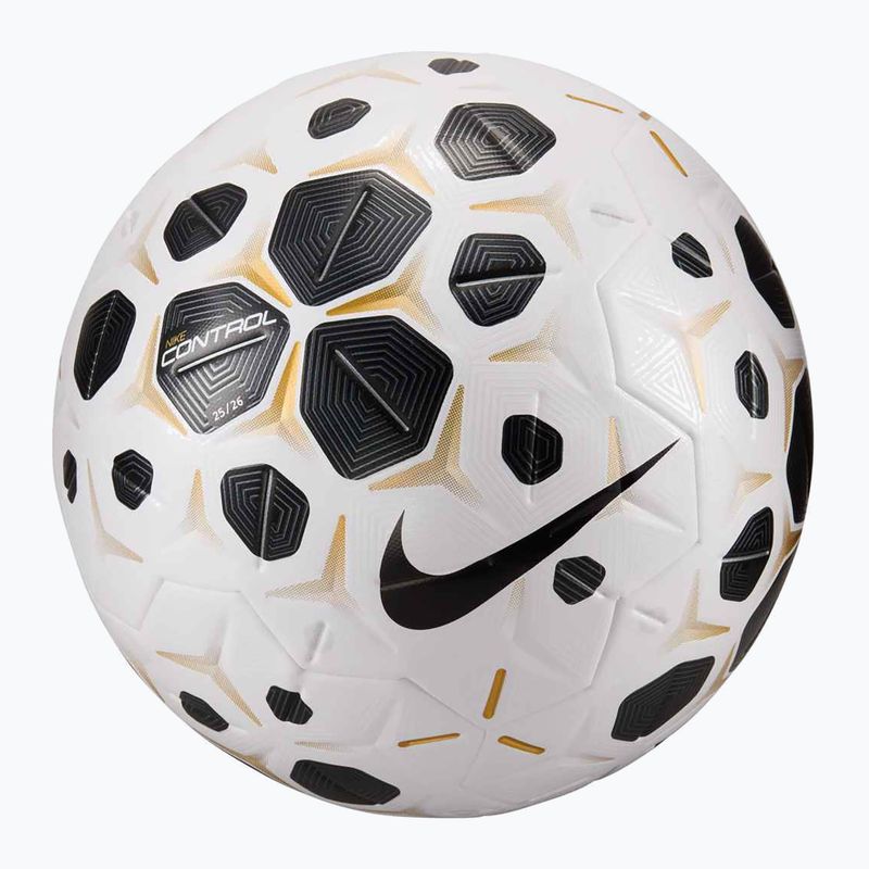 Minge de fotbal Nike Control white/black/black mărimea 5 2