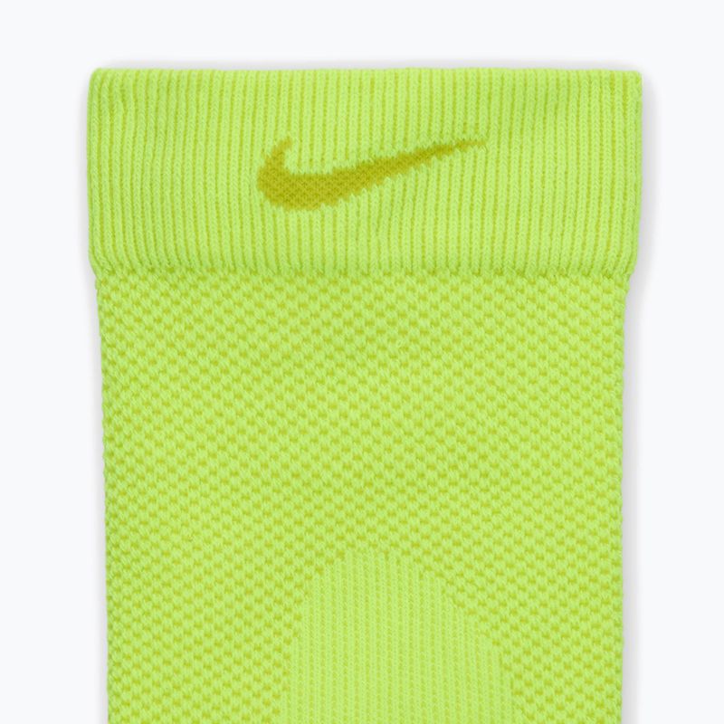 Șosete Nike Running Lightweight Micro Crew volt/bright cactus/black/bright cactus 4
