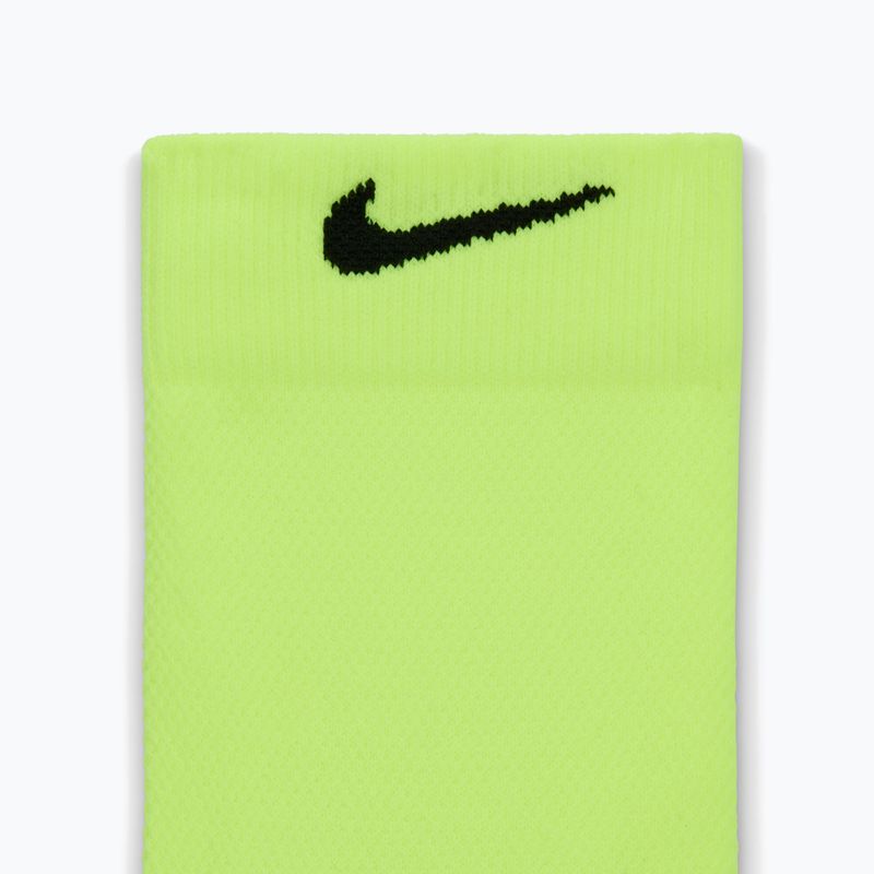 Șosete Nike Running Midweight Micro Crew volt/black/black 4
