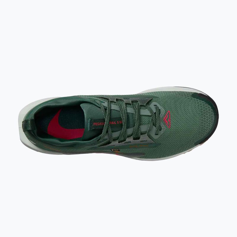 Încălțăminte de alergare pentru bărbați Nike Pegasus Trail 5 GORE-TEX fir/bright crimson/clay green 4