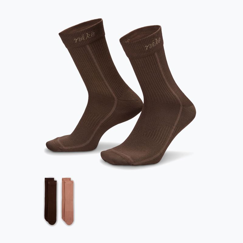 Șosete pentru femei Nike Everyday Plus Lightweight Crew 2 perechi multi-color/903 3