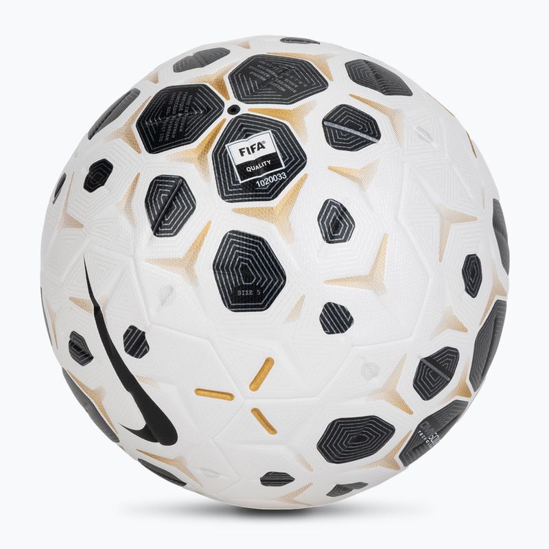 Minge de fotbal Nike Academy Elite white/black/black mărimea 5 2