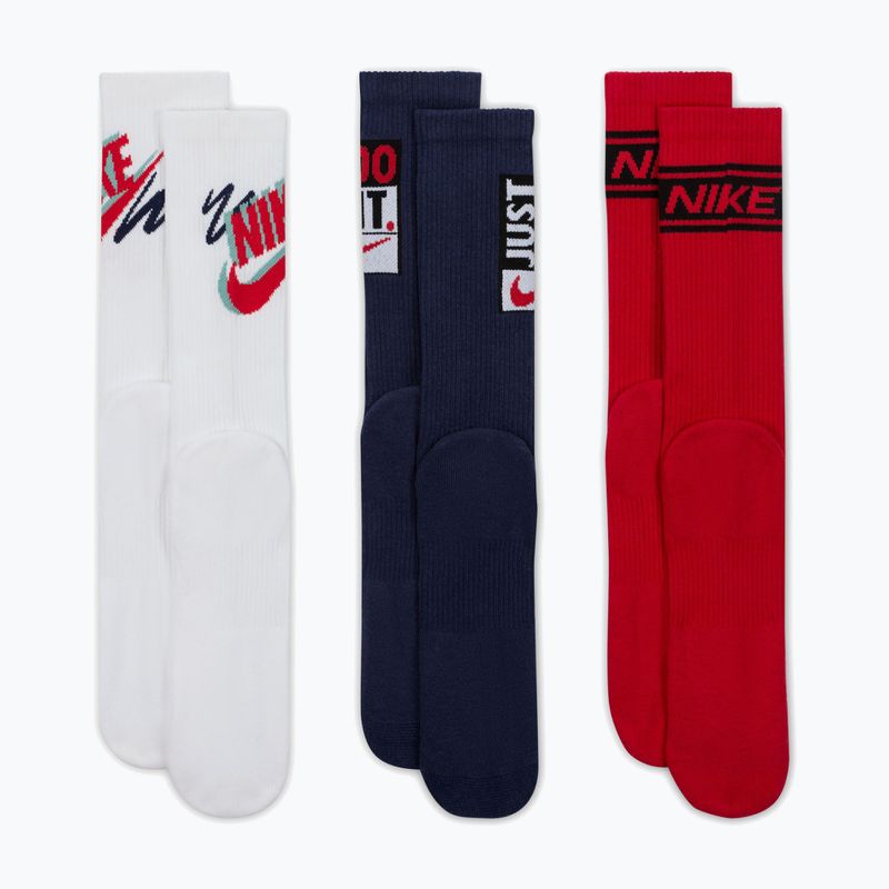 Șosete Nike Everyday Plus Crew 3 perechi multi-color/904 2
