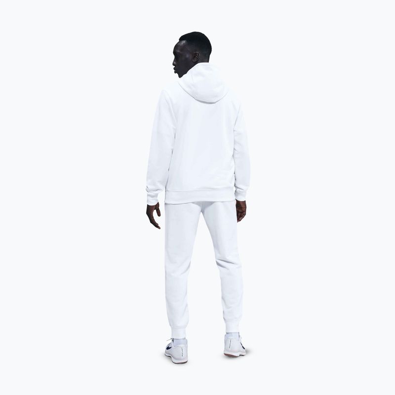 Bluză de tenis pentru bărbați Nike Court Dri-Fit Heritage French Terry Hoodie white/black 3