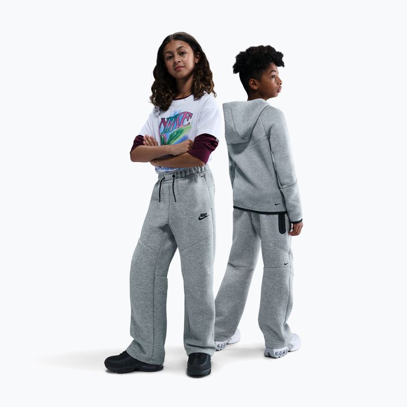 Pantaloni pentru copii Nike Sportswear Tech Fleece dark grey heather/black/black 2