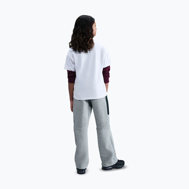 Pantaloni pentru copii Nike Sportswear Tech Fleece dark grey heather/black/black 4