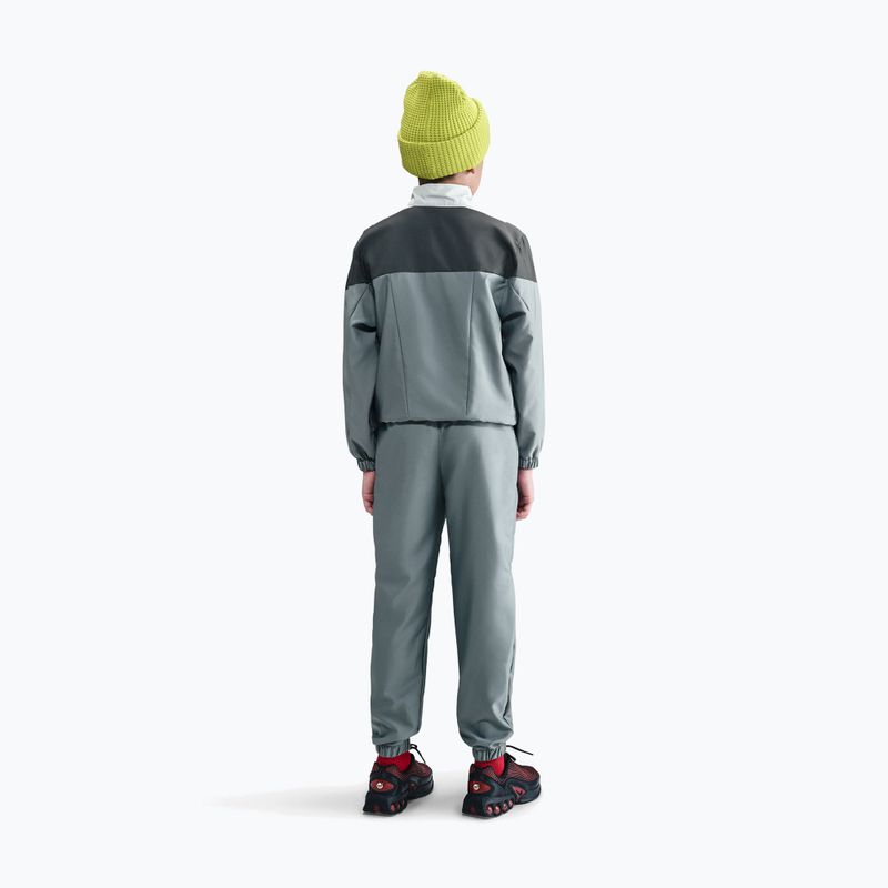 Trening pentru copii Nike Sportswear Woven smoke grey/light smoke grey/white 2