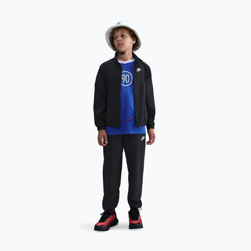 Trening pentru copii Nike Sportswear Woven black/black/black/white 2