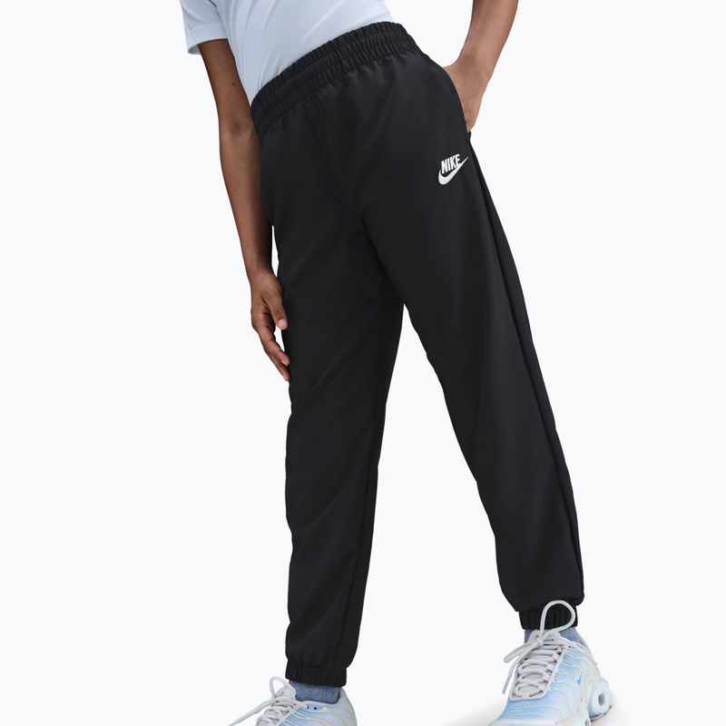 Trening pentru copii Nike Sportswear Woven black/black/black/white 7