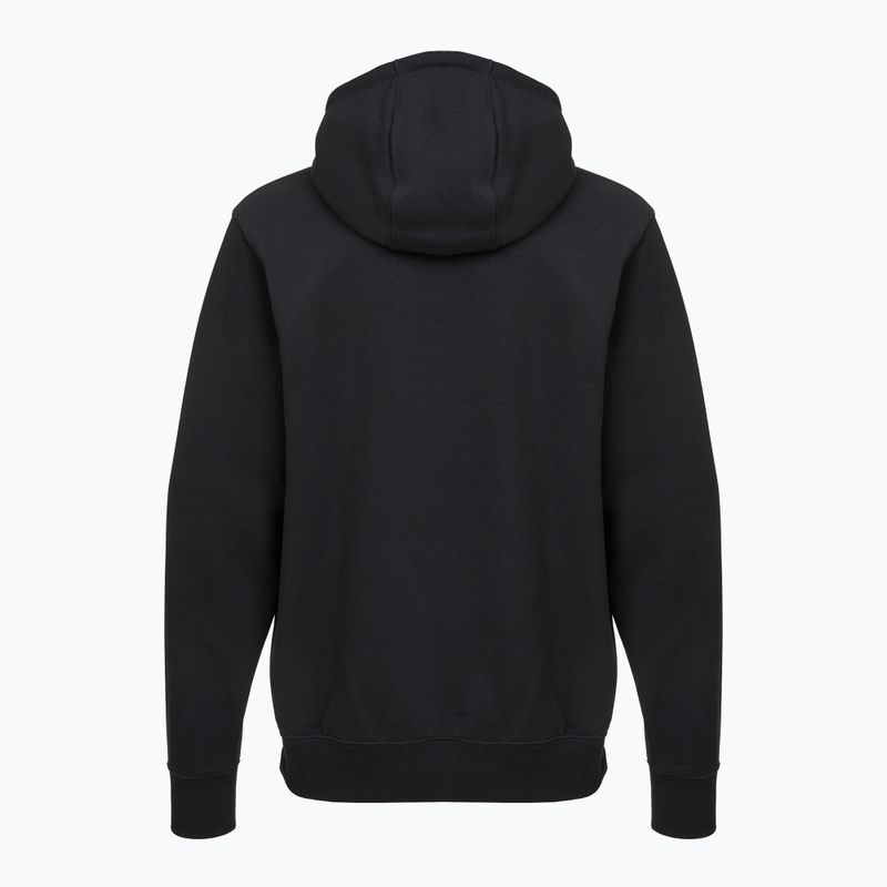 Bluză de tenis pentru bărbați Nike Court Dri-Fit Heritage French Terry Hoodie Black/Anthracite 7