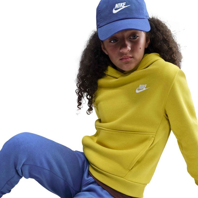 Pantaloni pentru copii Nike Sportswear Club Fleece comet blue/white 2