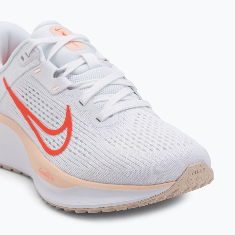 Încălțăminte de alergare pentru femei Nike Quest 6 white / bright crimson / washed coral 7