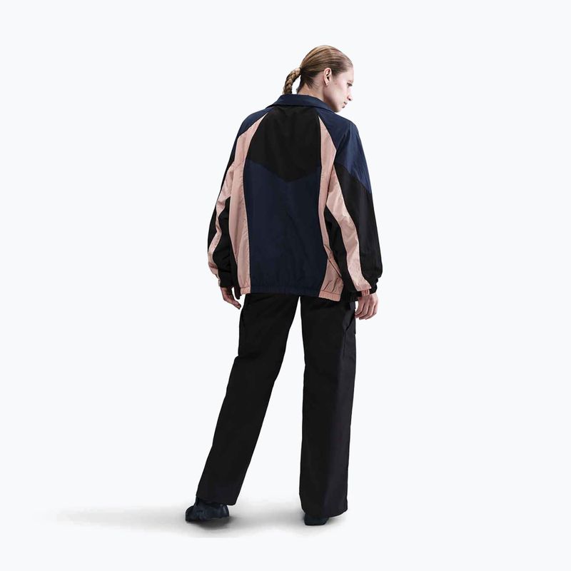 Geacă pentru femei Nike Sportswear Oversized midnight navy/black/particle pink/sail 3