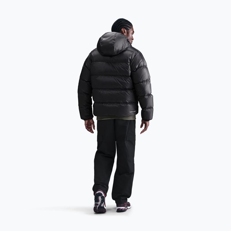 Geacă cu puf pentru bărbați Nike Windrunner black/black/white 3