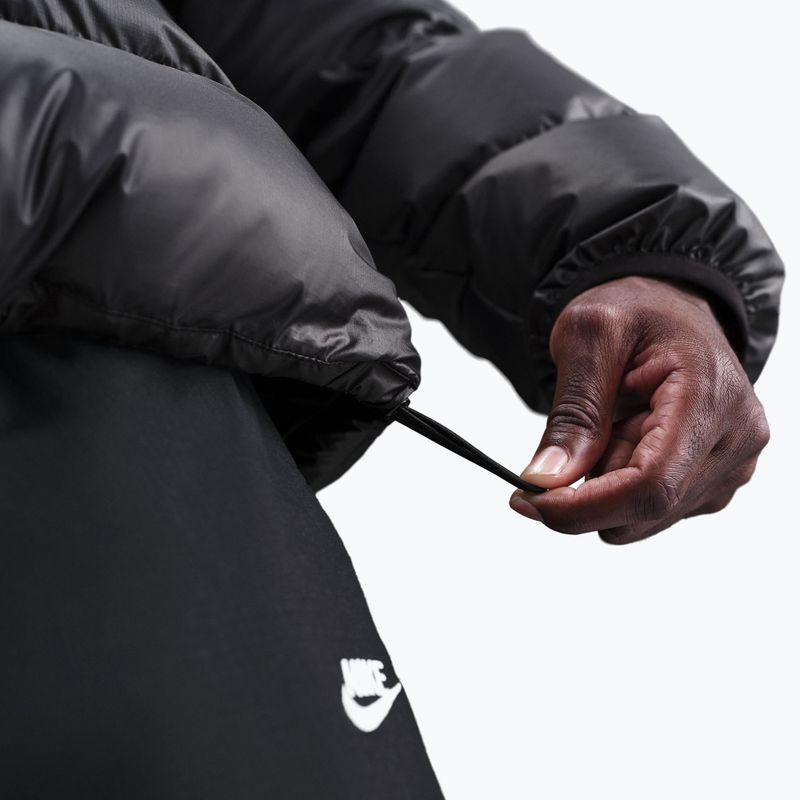 Geacă cu puf pentru bărbați Nike Windrunner black/black/white 9